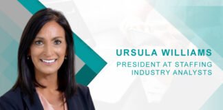 HRTech Interview with Ursula Williams, President at Staffing Industry Analysts HRTech Interview with Ursula Williams, President at Staffing Industry Analysts