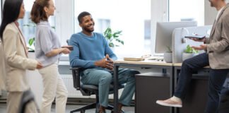 SpatialChat Acquires Teemyco to Accelerate the AI-Powered Cloud HQ SpatialChat AI-Powered Cloud HQ acquisition of Teemyco virtual workspace graphic