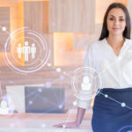 Women HR Tech leaders discussing the Give to Gain strategy in HR technology