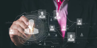 Robert Half: AI-Generated Resumes Make Hiring Harder AI Resumes impact on hiring process showing recruiter reviewing automated job applications