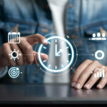 An infographic illustrating the QGenda Workday integration data flow.